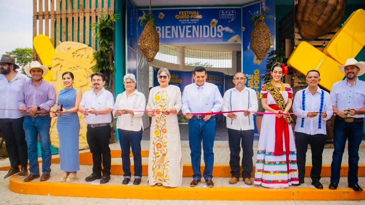 Éxito Total en el Primer Festival del Queso de Poro en Balancán