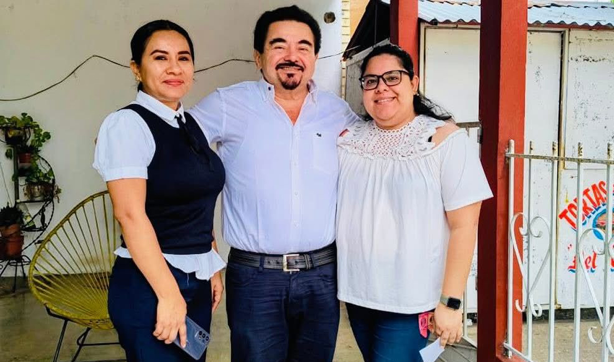 Julio Ernesto Gutiérrez Bocanegra refrenda su compromiso con la educación en Límbano Blandín
