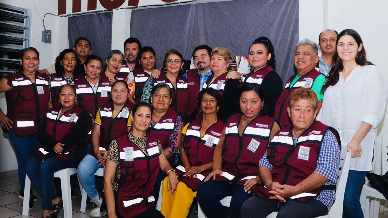 Reconocimiento a la Estructura Seccional de MORENA en Emiliano Zapata