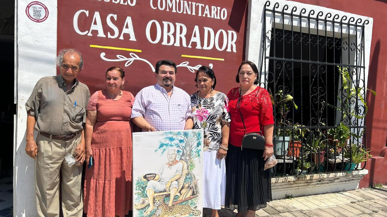 Visita el Diputado Julio Gutierrez Bocanegra el museo comunitario «Casa Obrador»